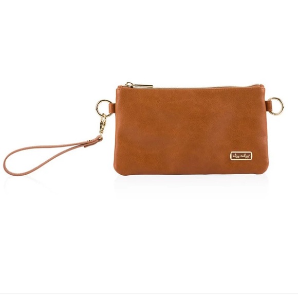 Itzy Ritzy Handbags - Itzy Ritzy Boss Pouch™ Wallet, Belt Bag And Clutch – Cognac